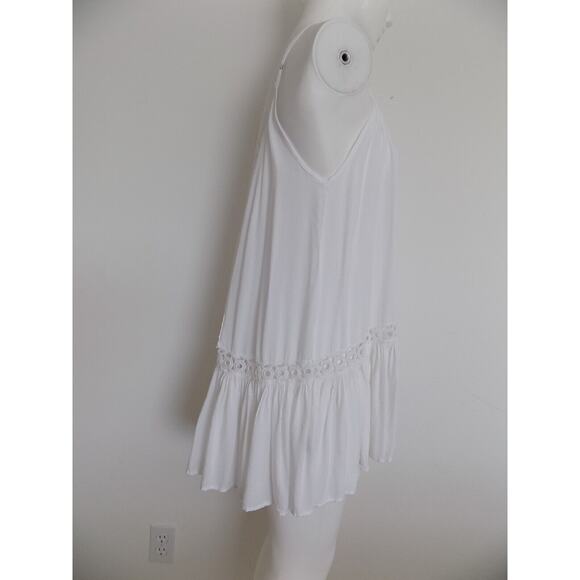 Raviya swim coverup sundress white eyelet size Medium - Picture 5 of 9